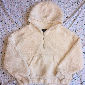 Cream Teddy Pullover